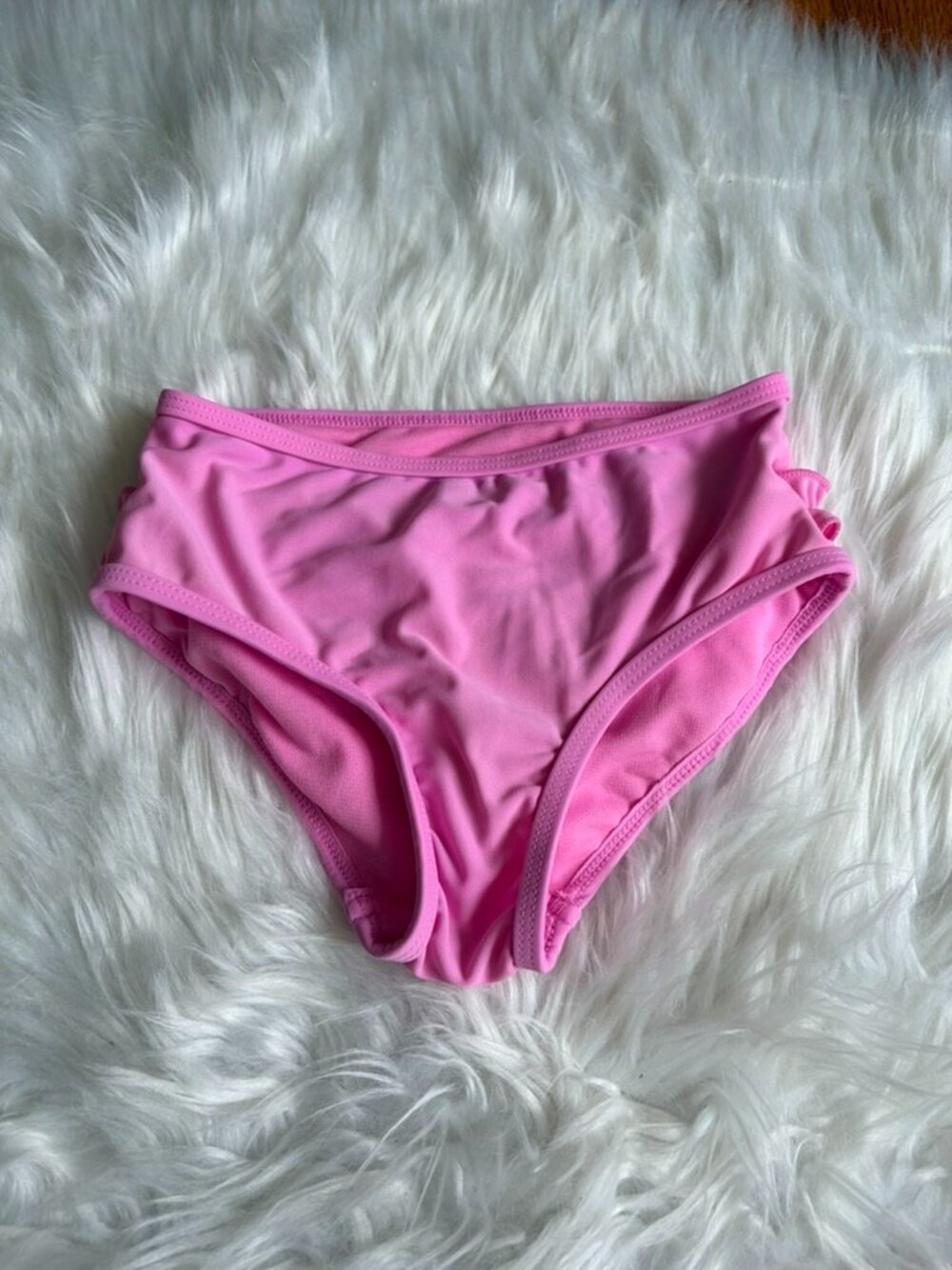 RuffleButts Pink Bathing Suit Bottoms Girls 6